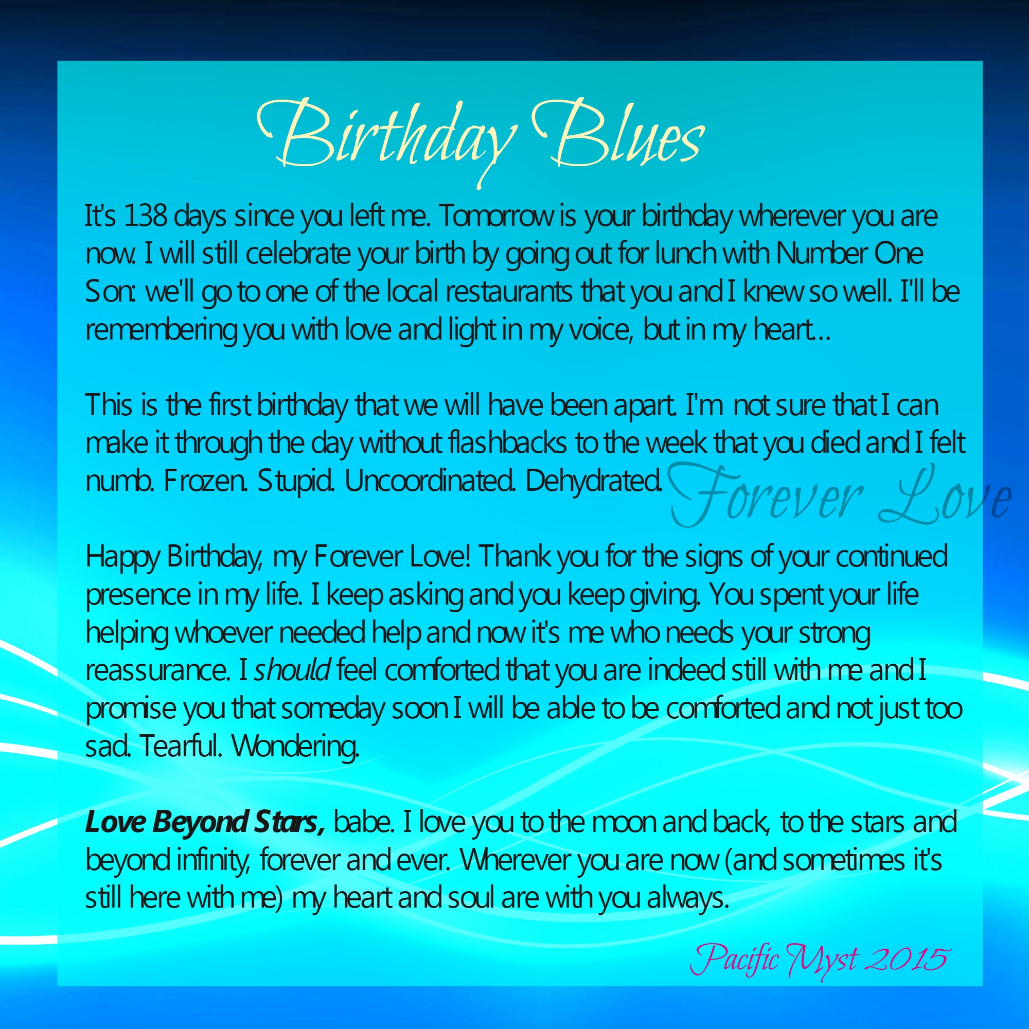 Birthday Blues The Grief Toolbox
